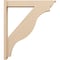 Ekena Millwork 5 1/2-in W x 30-in D x 34-in H Funston Trad Rough Cedar Woodgrain TimberThane Outlooker, Primed Tan OUTUR055X30X34FST04RCPR - alternate 3